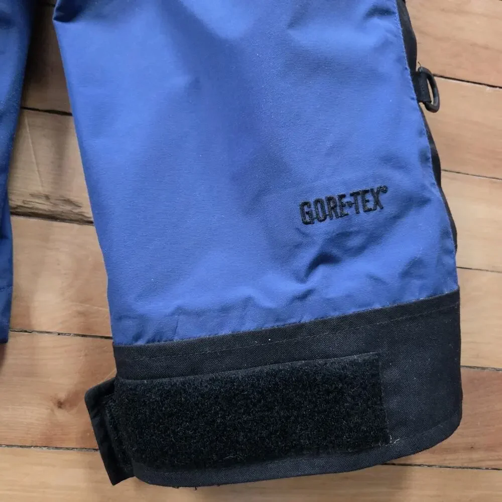 The North Face Men’s Large GORE‑TEX Waterproof Hooded Shell Jacket Blue Black